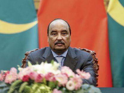 الرئيس الموريتاني السابق محمد ولد عبد العزيز - REUTERS