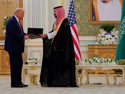 ولي العهد السعودي والرئيس الأميركي يوقعان اتفاقية شراكة اقتصادية استراتيجية