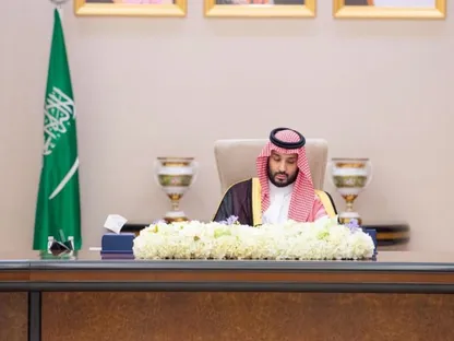 ولي العهد السعودي الأمير محمد بن سلمان خلال جلسة مجلس الوزراء في الدمام. 2 ديسمبر 2025 - وكالة "واس"