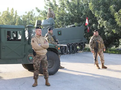 شاهد.. انتشار للجيش اللبناني في بليدا بعد توجيهات عون