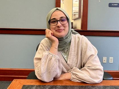 الطالبة التركية بجامعة تافتس رميساء أوزتورك - via REUTERS