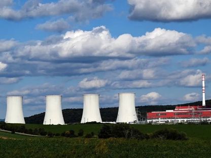 محطة الطاقة النووية بمدينة موشوفتشي في سلوفاكيا. 12 سبتمبر 2022 - Reuters