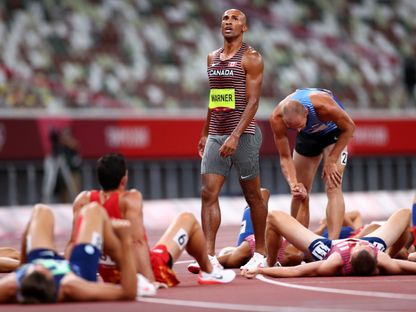 سباق 1500 متر في أولمبياد طوكيو. 05 أغسطس 2021 - Reuters