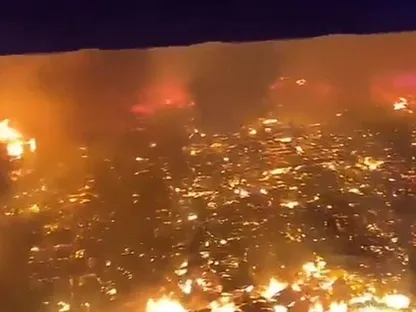 حريق هائل في ولاية صباح الماليزية يدمر 200 منزل ويشرد المئات