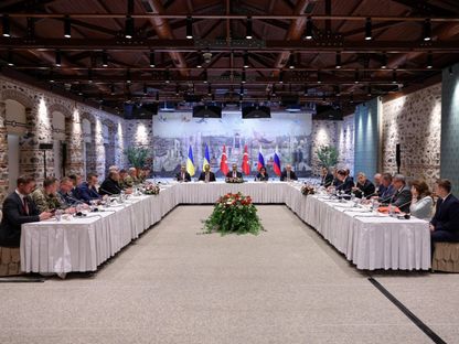 المفاوضات الروسية الأوكرانية في إسطنبول، 16 مايو 2025 - x/HakanFidan