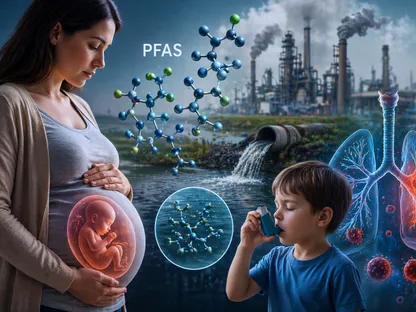 التعرض للمركبات الصناعية أثناء الحمل يزيد خطر إصابة الأطفال بالربو