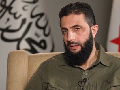 زعيم "هيئة تحرير الشام" أبو محمد الجولاني (أحمد الشرع) في مقابلة مع شبكة CNN الأميركية. 6 ديسمبر 2024 - CNN