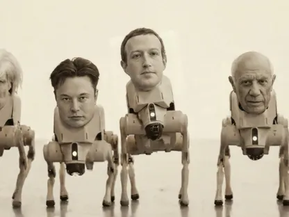 لقطة من فيديو إطلاق عمل فني جديد بعنوان Regular Animals من الفنان Beeple الساخر - X.com/Beeple