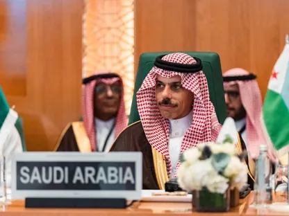 وزير الخارجية السعودي الأمير فيصل بن فرحان خلال اجتماع وزراء منظمة التعاون الإسلامي في جدة، 25 أغسطس 2025 - @oicarabic