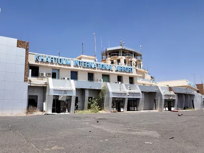 مطار الخرطوم الدولي بعد أن عزز الجيش السوداني سيطرته على العاصمة الخرطوم. 27 مارس 2025 - REUTERS