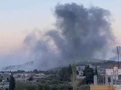 ضربات صاروخية قرب مقام السيدة زينب على مشارف العاصمة السورية دمشق. 29 يناير 2024 - syriahr.com