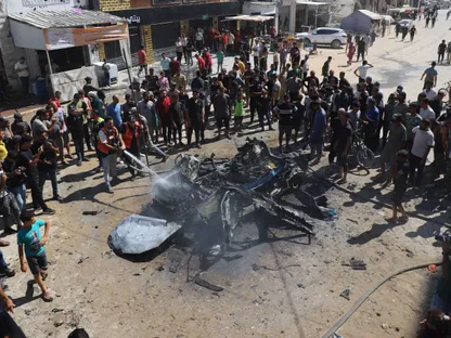 إسرائيل تشن 12 غارة متتالية على غرب مدينة غزة وتقتل 4 بينهم 3 أطفال