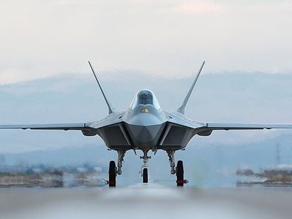 المقاتلة التركية قآن TF-X KAAN تنفذ أول تحليق ناجح في قاعدة جوية شمالي أنقرة، تركيا. 21 فبراير 2024 - airforce-technology.com