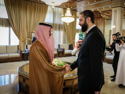 الشرع يستقبل وزير الخارجية السعودي في دمشق | الشرق للأخبار