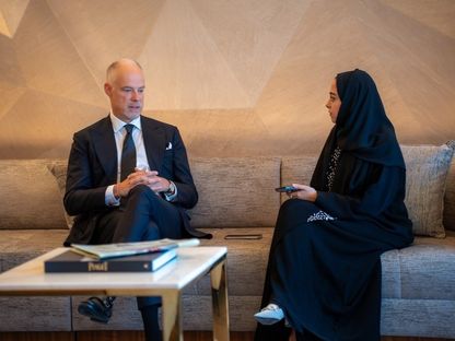 وزير الدفاع المجري كريستوف سالاي بوبروفينسكي خلال مقابلة مع "عرب نيوز" على هامش زيارة إلى السعودية. 12 يوليو 2025 - Arab News