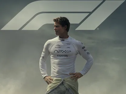 براد بيت على الملصق الدعائي لفيلم F1 للمخر ج جوزيف كوسينسكي - facebook/WarnerBrosME