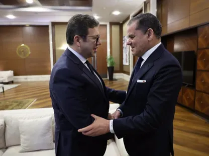 الدبيبة يستقبل رئيس المخابرات المصرية ويبحثان الأوضاع السياسية في ليبيا