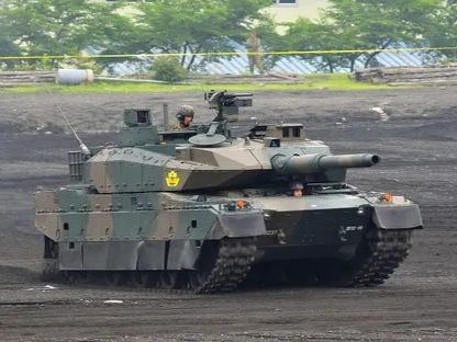 الدبابة اليابانية Type 10. - armyrecognition.com