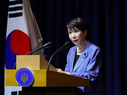 استطلاع: تراجع  التأييد لحكومة رئيسة وزراء اليابان إلى 67%