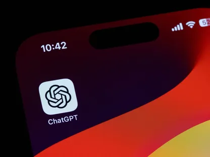 أيقونة تطبيق ChatGPT تظهر على شاشة هاتف ذكي. 16 أغسطس 2024 - Bloomberg - Bloomberg