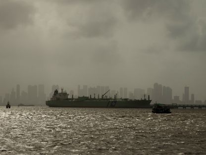 ناقلة نفط في بحر العرب قبالة سواحل مومباي، الهند. 10 يناير 2024 - AFP