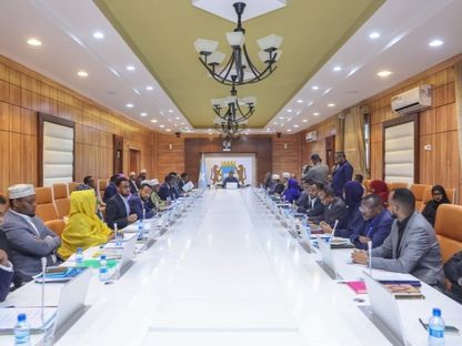 صورة من اجتماع مجلس الوزراء في الصومال. 02 يناير 2024 - وكالة صونا