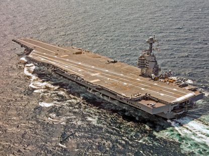 حاملة الطائرات الأميركية USS Gerald R. Ford - Reuters