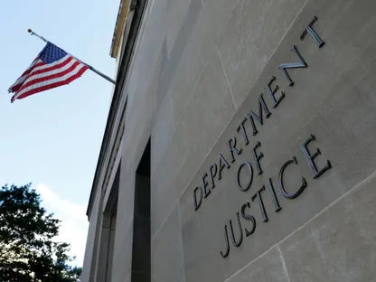 مقر وزارة العدل الأميركية في العاصمة واشنطن - REUTERS