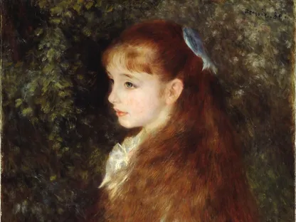 "الفتاة ذات الشريط الأزرق".. كتاب يكشف أسرار تحفة رينوار