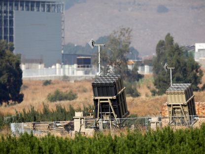 نظام القبة الحديدية المضاد للصواريخ على الحدود بين إسرائيل ولبنان. 26 أغسطس 2019 - REUTERS