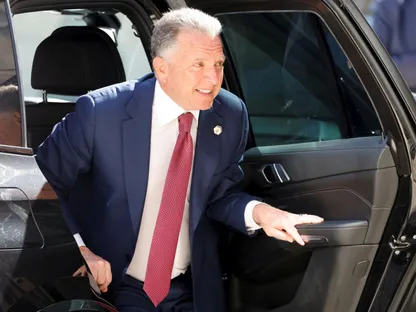 المبعوث الأميركي الخاص إلى الشرق الأوسط ستيف ويتكوف خلال جولة إلى أوروبا. باريس. 17 أبريل 2025 - Reuters