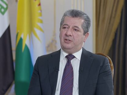 رئيس حكومة إقليم كردستان العراق مسرور بارزاني في مقابلة مع مذيعة الشرق هديل عليان. 26 يوليو 2025 - الشرق