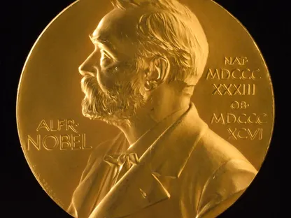 لوغو خاص بجائزة نوبل - nobelprize.org