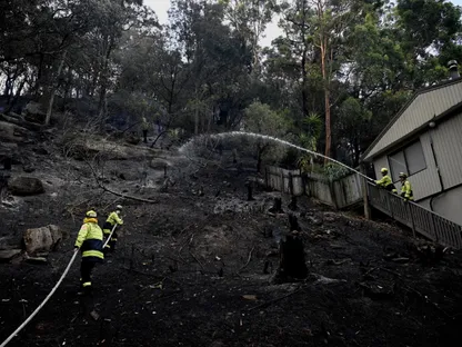 أستراليا.. حرائق الغابات تودي بحياة رجل إطفاء وتدمر منازل بولايتين