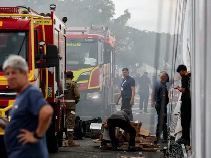 البرازيل.. إخلاء مقر انعقاد مؤتمر COP30 بسبب حريق