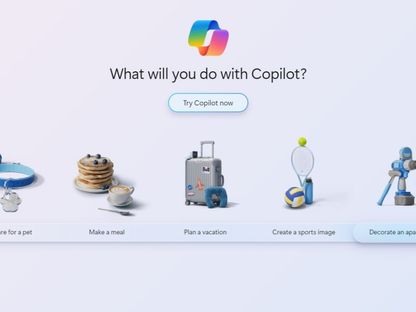 واجهة "كوبايلوت" على موقع مايكروسوفت - Microsoft