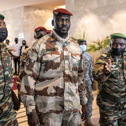 رئيس المجلس العسكري الحاكم في غينيا يقترح مدة زمنية للفترة الانتقالية