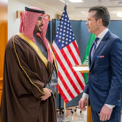 وزير الدفاع السعودي يبحث مع نظيره الأميركي تعزيز الشراكة الاستراتيجية