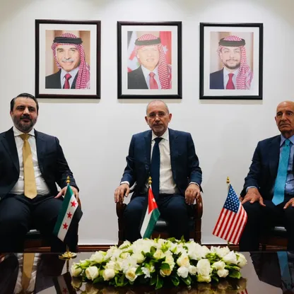 المبعوث الأميركي يبحث في الأردن تطورات وقف إطلاق النار بالسويداء