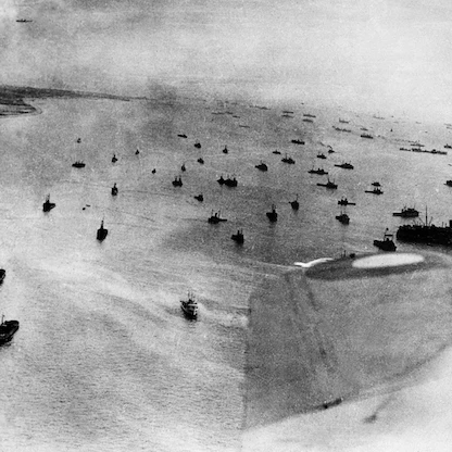 نصب بريطاني تكريماً لضحايا إنزال نورماندي في شمال فرنسا