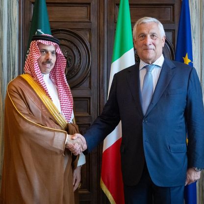 السعودية وإيطاليا تدعوان إلى وقف فوري للحرب على غزة