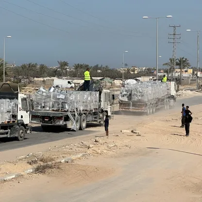 منظمات إنسانية تتهم إسرائيل بعرقلة دخول المساعدات لقطاع غزة