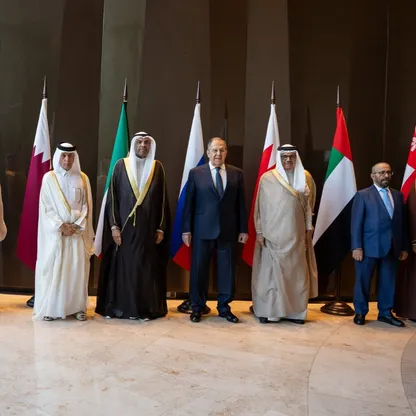 الحوار الاستراتيجي الخليجي الروسي.. بيان مشترك يدين "العدوان الإسرائيلي على قطر"