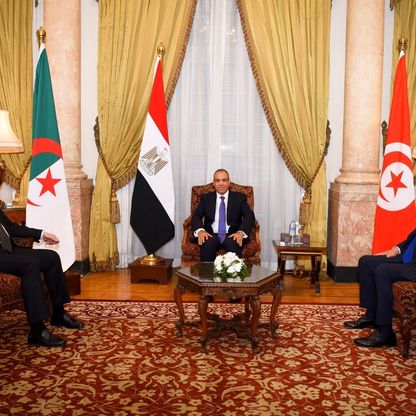 في اجتماع بالقاهرة.. مصر والجزائر وتونس تدعو إلى الإسراع بحل الأزمة الليبية وإنهاء الانقسام
