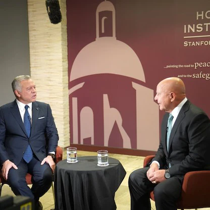 ملك الأردن: الفراغ الذي ستتركه روسيا في سوريا ستملؤه إيران