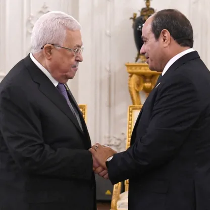 قبل زيارة بلينكن.. عباس والسيسي يلتقيان في القاهرة للتنسيق بشأن غزة