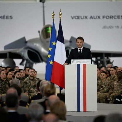 ماكرون يعلن إرسال قوات فرنسية إلى جرينلاند ويحذر من تهديد صواريخ روسيا لأوروبا