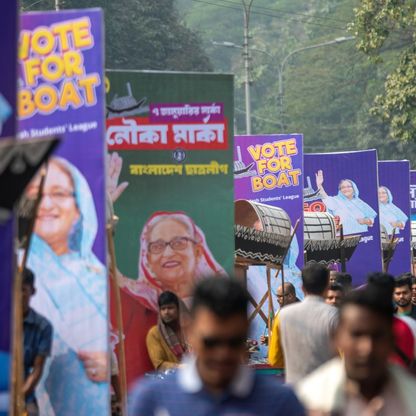 انتخابات بنجلاديش تنطلق الأحد وسط مقاطعة احتجاجية من المعارضة
