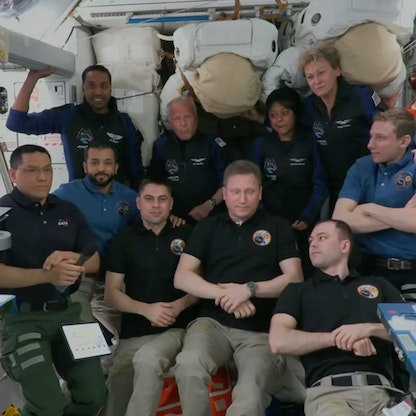 رائد فضاء أميركي على متن مركبة روسية في رحلة إلى المحطة الدولية