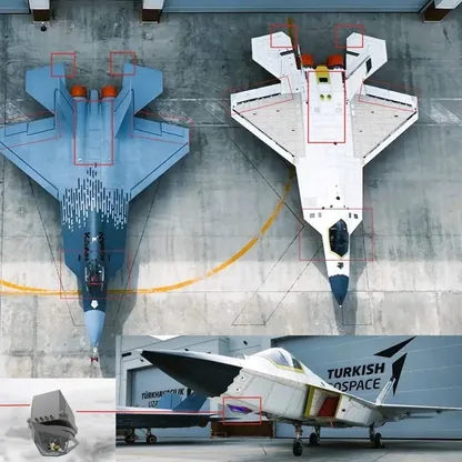 تركيا تكشف عن تصميم محسّن ومستشعرات متطورة في مقاتلة KAAN
